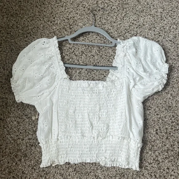 Ocean Drive White Top NWT Size M - Picture 6 of 6
